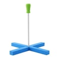 thumbnail image 1 of Soporte de béisbol para niños, soporte de bateo estable, estante para equipo, soporte de práctica, soporte para pelotas de béisbol para niños para par, 1 of 8