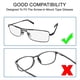 thumbnail image 3 of Almohadilla para la Nariz de Gafas, Kit de ReparacióN de Repuesto de Almohadillas para la Nariz para Gafas, Kit de ReparacióN de Gafas con Tornillos, para Gafas, 3 of 6