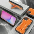 thumbnail image 5 of ExoGuard For iPhone 14 Plus Case, Phone Case with Screen Protector and Kickstand (Orange), 5 of 7