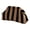 Black-Brown Stripe, variant on Clutch Purses for Women 2025 Summer Beach Woven Crochet BagDumpling Striped Ruched Cloud Purse，Colorblock Striped Cloud Clutch Handbags