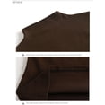 thumbnail image 2 of Qarigey Camiseta y cómoda de algodón con medio cuello, ropa interior de manga larga, jersey que combina con todo, abrigo elástico, delicado y Prendas para la parte del cuerpo Negro Negro L Qarigey AP013430-01, 2 of 6