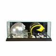 thumbnail image 2 of Perfect Cases and Frames Double Mini Football Helmet Display Case, 2 of 3