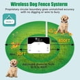 thumbnail image 4 of Wireless Dog Fence Electric Training Collar 2 in 1, Dog Boundary Containment System, Beep & Shock Dog Fence with Waterproof Collar, Adjustable Control Range, Pet Fence for Stubborn Dogs,for3dogs, 4 of 8