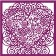 thumbnail image 2 of Die'sire Create-a-Card Floral Lace Heart Die, 2 of 2