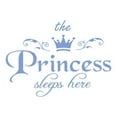thumbnail image 2 of EGNMCR Wall Stickers, Cute Stickers The Princess Decal Living Room Bedroom Vinyl Carving Wall Decal Sticker Carving Wall, 2 of 3