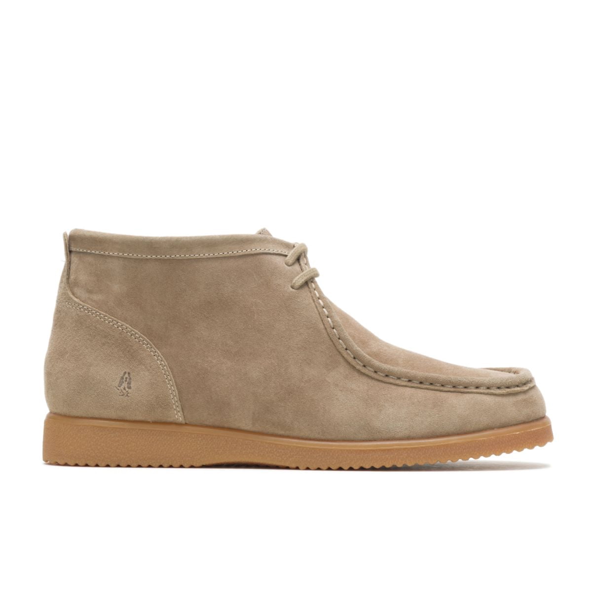Hush Puppies Men\'s Chukka Boots in Tan Suede Hush Puppies Terminal Mens Extra Wide Width Leather Suede Boots main image 2
