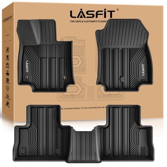 Alfombrillas LASFIT TPE para Toyota RAV4 2019-2025 para todo tipo de clima