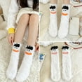 thumbnail image 6 of KRONDO Fuzzy Slipper Socks - 3 Pairs Plush Warm Winter Socks for Women, Soft & Thick for Home, Perfect Holiday Gift Set, 6 of 11