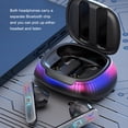 thumbnail image 2 of Seitruly Auriculares inalámbricos Bluetooth a prueba de agua y sudor para auriculares Bluetooth Esports B18 T Electrónica blanco, 2 of 6