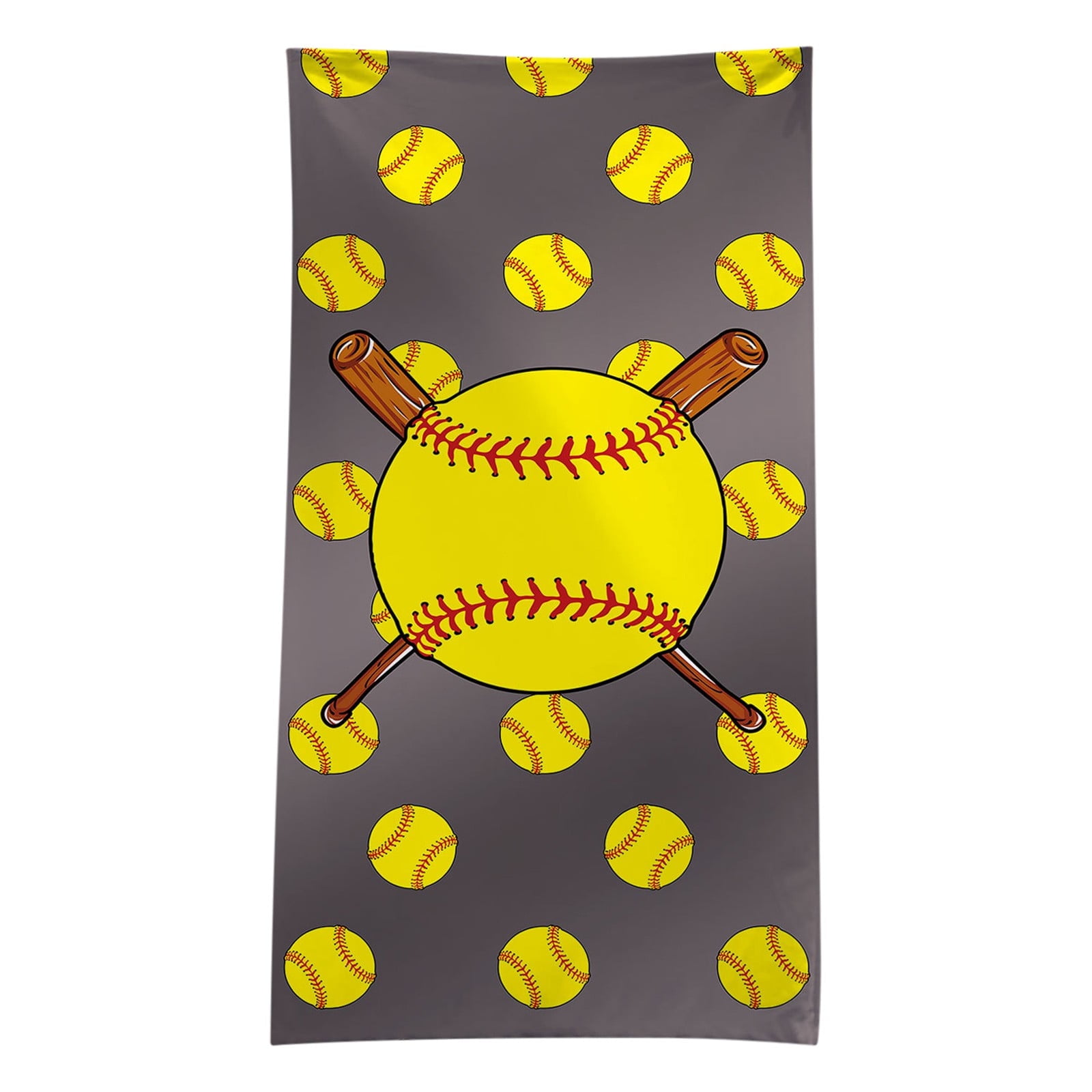 Swim Towels Baseball Beach Towel Lightweight, Quick Dry Pool Towels Cute Beach Stuff, Beach Necessities for Women Beach Towel Oversized Clearance (75x150cm/30x60in)