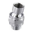 thumbnail image 2 of LEFU Shower Head Connector Swivel Adapter Ball Joint G1/2 Thread 23° Angle Adjustment Brass Construction High Performance Durable Leak-Free for Standard Shower Arms, 2 of 10