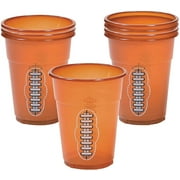 Fun Express - Football Disposable Cups (50pc) - Party Supplies - Drinkware - Disposable Cups - 50 Pieces