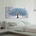 thumbnail image 2 of Oversized Tree and Life Paintings, Large Canvas Wall Art for Living Room Bedroom Decor, Abstract Landscape Artwork Nature Pictures Prints for Office Home 40x20", 2 of 4