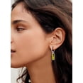 thumbnail image 3 of Pendientes colgantes PROSTEEL de Acero Inoxidable para mujeres y niñas Peridoto de agosto Cristal regalo de cumpleaños para Mamá Esposa, 3 of 8