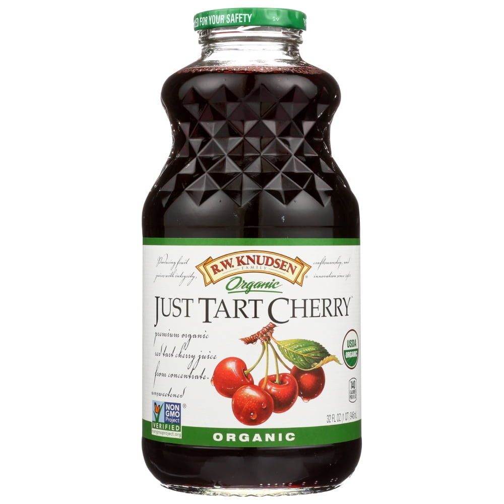 Rw Knudsen Juice, Organic Just Tart Cherry, 32 Fl. Oz