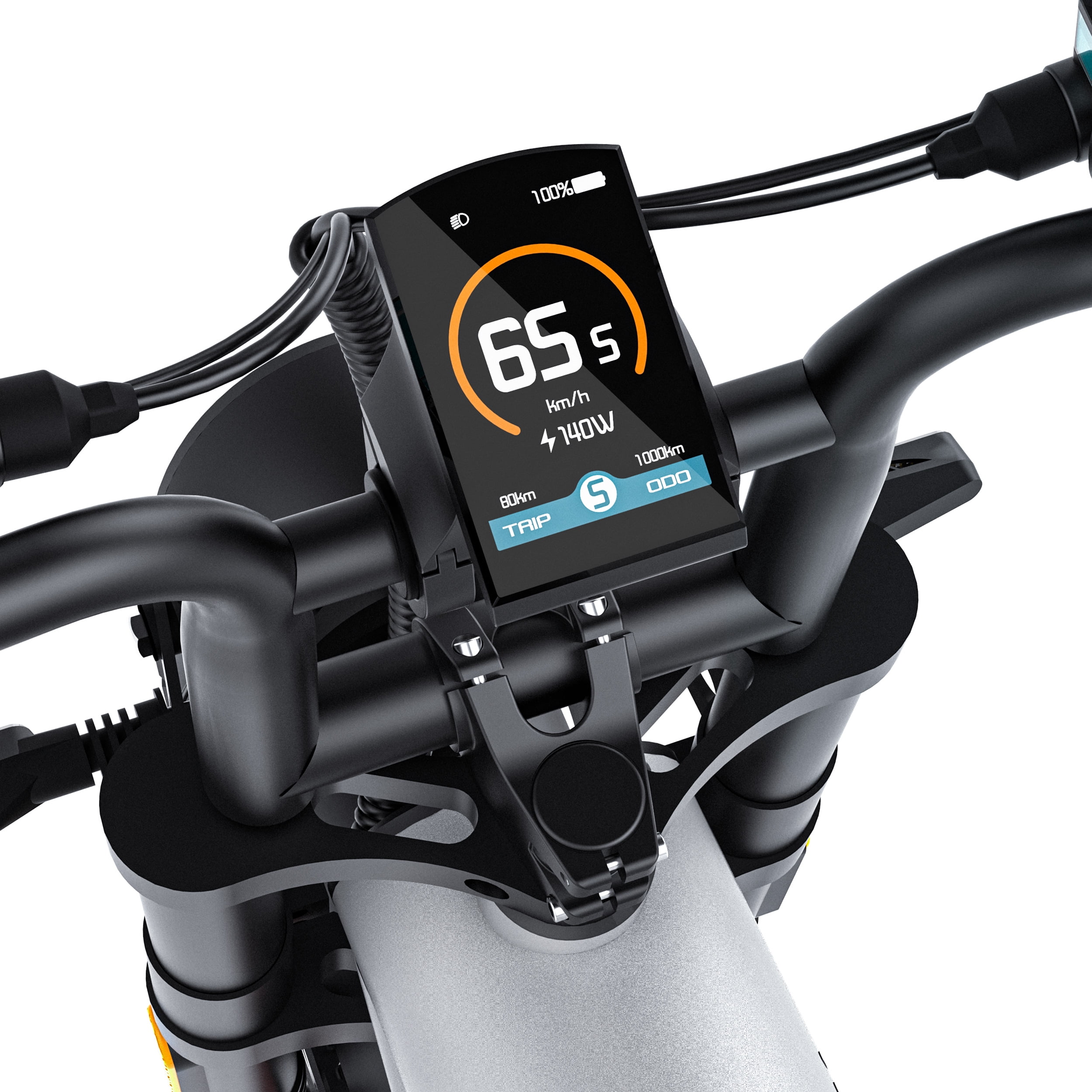 COSWHEEL CT20S Electric Bike - 60V 1500W Motor, 27.5Ah Battery, 20" Fat Tires, 40MPH, Dual Suspension, Shimano 7-Speed