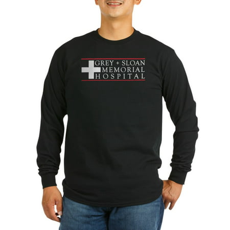 CafePress - Grey + Sloan Memorial Hospital Long Sleeve T-Shirt - Long Sleeve Dark