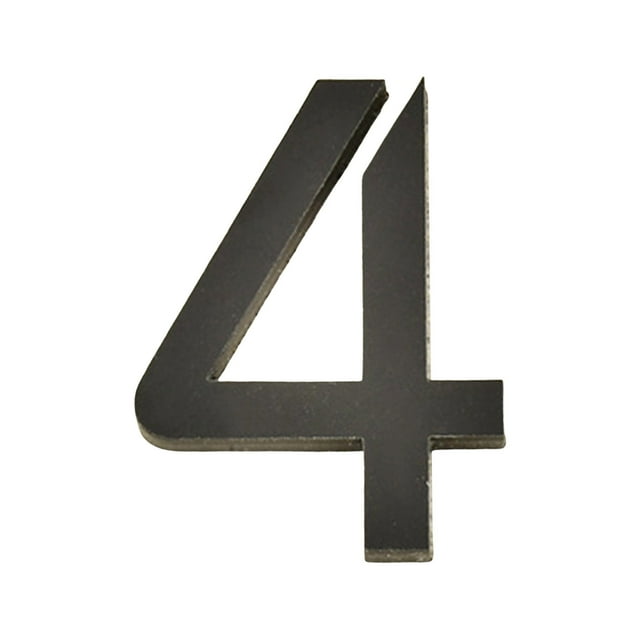 QTOCIO Plaques de Chiffres en Acrylique de 5 cm pour une Déco Stylée