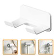 thumbnail image 2 of Soporte adhesivo para pared para secador de pelo, soporte para colgar en la pared, para baño, 2 of 5