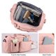 thumbnail image 3 of Bolsa deportiva para gimnasio, bolsa de lona con compartimento para zapatos, bolsa de viaje para fin de semana para mujer, 3 of 8