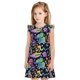 thumbnail image 1 of Balery Colorful Animals Camisón de princesa para niñas, pijama de algodón con mangas abullonadas, suave y bonito.-Small, 1 of 6