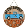 thumbnail image 1 of Halloween Door Plate Cartoon Door Hanger Sign for Home Decoration (D), 1 of 7