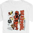 thumbnail image 3 of Marvel Deadpool & Wolverine - Notebook Doodles - Men's Short Sleeve Graphic T-Shirt, 3 of 5