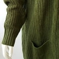 thumbnail image 3 of Vedolay Cardigans for Women Casual Knit Cardigan Coats for Male Green,L, 3 of 5