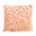 thumbnail image 1 of Pretty Comy Fluffy Faux Fur Square Decorative Throw Pillow Cover Plush Soft Cushion Cover Pillowcases for Livingroom Couch Sofa Nursery Bed Home Decor 18"x18", 1 of 2