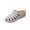 Gray, variant on Women Caged Buckle Comfort Mules Slip On Adjustable Footwear For Daily Travel Outdoor Activities