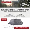 thumbnail image 6 of Yakima OverNOut 270 XL RH Full Wall Kit Awning Accessory with Door Panel, Gray, 6 of 9