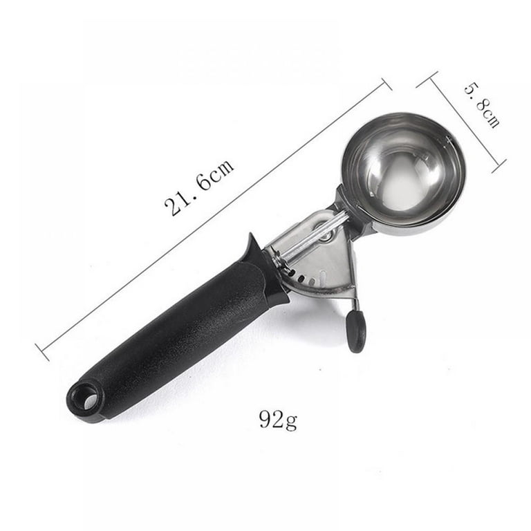 Trigger Release Stainless Steel Ice Cream Scoop Perfect For - Temu