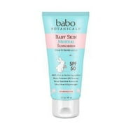 Babo Botanicals - Baby Skin Mineral Sunscreen - SPF 50 - 3 oz.