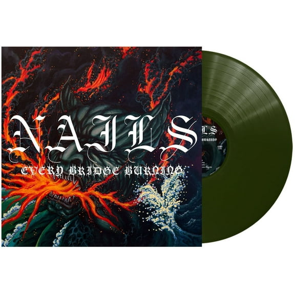 The Nails - Every Bridge Burning - Forest Green - Music & Performance - Vinyl