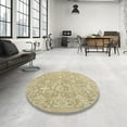 thumbnail image 4 of Ahgly Company Machine Washable Indoor Rectangle Traditional Brown Area Rugs, 2' x 3', 4 of 7