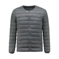 thumbnail image 2 of Wavsuf Winter Puffer Jacket Mens Jackets Heavyweight for Men Coat Gray Size 4XL, 2 of 7