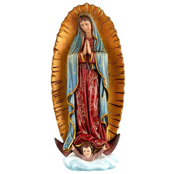 12-1/8" OL Guadalupe Statue