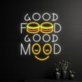 thumbnail image 3 of Handmadetneonsign Good Food Good Mood Burger Neon Sign, Burger Neon Light, Burger Led Light, Burger, 3 of 5
