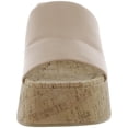 thumbnail image 3 of Madden Girl Womens ZAHARRA Square Toe Wedge Wedge Sandals, 3 of 3