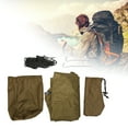 thumbnail image 1 of Hamac Camping Bâche, Portable Imperméable Hamac Pluie Mouche Parasol Abri, Multifonctionnel Tente Empreinte Abri, Bâche de Tente Compacte pour Auvent Extérieur Randonnée Plage Randonnée Randonnée, 1 of 8