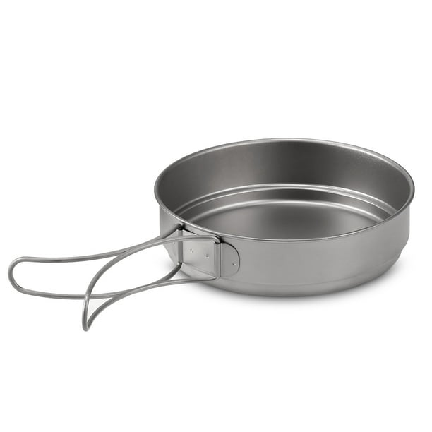 Lot De Casseroles En Titane - 1,2 L, 1,8 L, 2,4 L - Ultraléger, Camping, Cuisine Extérieure - Neuf