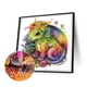 thumbnail image 3 of Pintura de diamante 5D DIY taladro redondo completo colorido dinosaurio arte artesanía 30x30cm, 3 of 7
