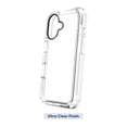 thumbnail image 3 of onn. Rugged Phone Case with Holster for iPhone 16 - Clear, 3 of 11