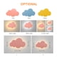 thumbnail image 4 of leyfeng Luz de pared de nube para habitación de niños Lámpara de noche LED Luces de pared decorativas Pasillo en forma de nube Simple, 4 of 8