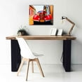 thumbnail image 5 of Epic Graffiti 'Red Car' by Ata Alishahi, Giclee Canvas Wall Art, 24"x20", 5 of 8