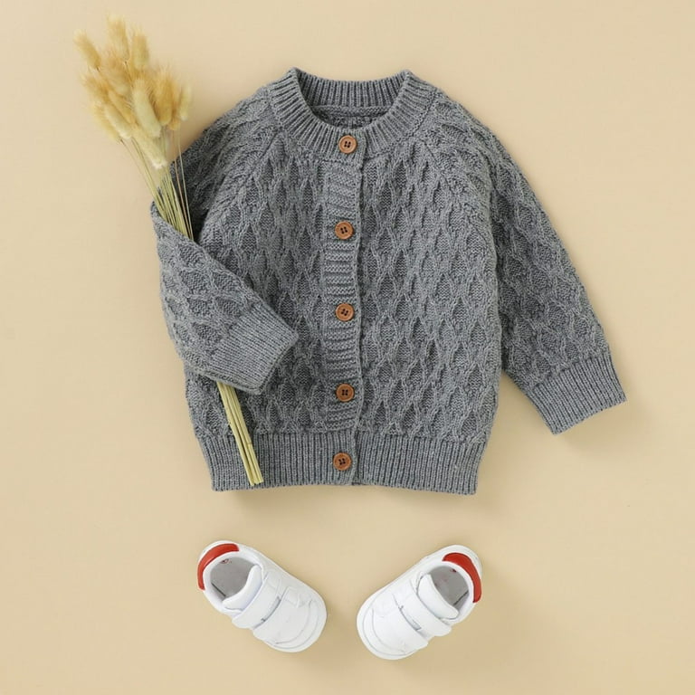 boys cable knit cardigan