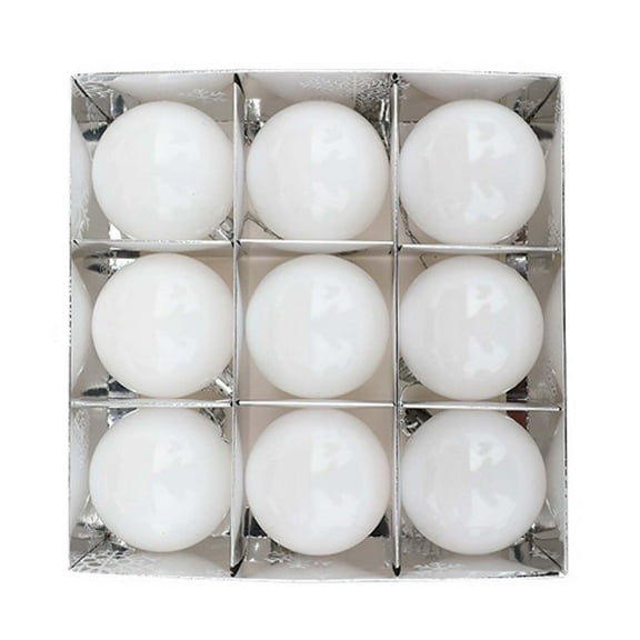 Luoshdecor Christmas Balls Ornaments,9Pcs Smooth Shatterproof Christmas Ball Tree Ornaments for Xmas Tree Hanging, Holiday Wedding Party Gift Box
