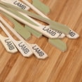 thumbnail image 3 of BambooMN Lamb Meat Marking Bamboo Paddle Skewer Picks - 3.5" (8.9cm) - 10,000 Pieces, 3 of 7