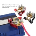 thumbnail image 3 of Positive Negative Battery Terminal,  Conductivity Brass Posts Simple Wiring Battery Terminal Connector  for 45-200AH for Car RV Truck, 3 of 7