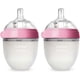 thumbnail image 1 of 26-27 Comotomo Natural Feel Baby Bottle (150 ml, Pink, Pack of 2), 1 of 5
